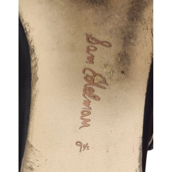 Sam Edelman Michaela Mary Jane Black Leather Loafers Flats Ballet Slipper Sze9.5 - Picture 9 of 14